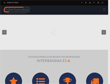 Tablet Screenshot of interbandas.com